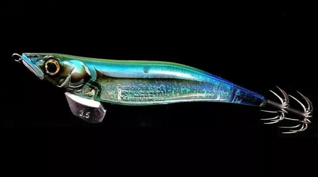 Squid Jig Gan-Craft Egi Uo-Jya 3.5 Aus-07,Uv  Gar , Australian Colour , Calamari