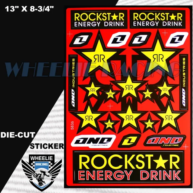 Motocross Motorcycle Dirt Bike Atv Helmet Sponsor Logo Race Sticker Decal #36Gsd