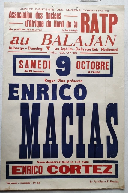 Affiche Vintage France 98 - RATP Train Paris 79x54cm