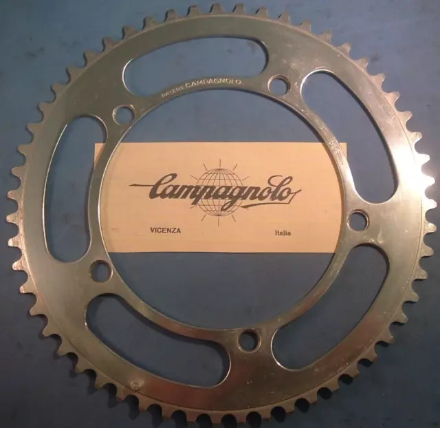 Campagnolo 55Tx 144BCD Nuovo Record Route Chainring- Cache / Neuf -5 Pour 8-Spd