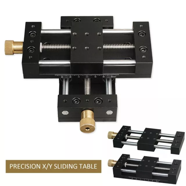 Precision X/Y Sliding Table Manual straight Linear Stage Translation X Y Axis