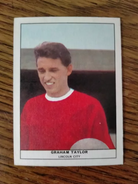 Graham Taylor Lincoln City #8 Anglo Confectionery Football Quiz 1969