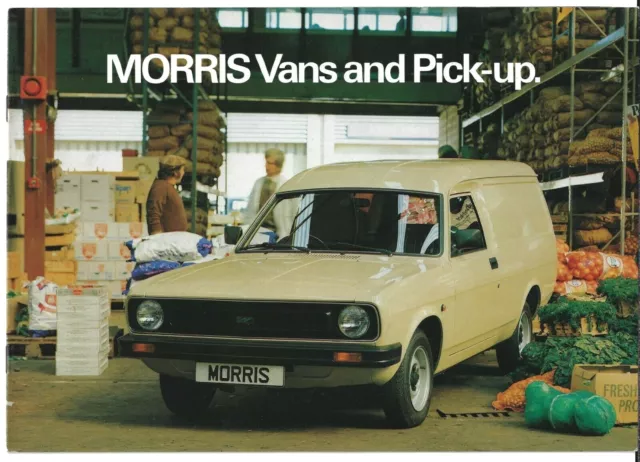 Morris Marina Van & Pick-Up 1979-80 UK Market Sales Brochure 440 575