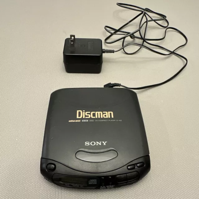 Sony Discman D-345 Portable CD Player