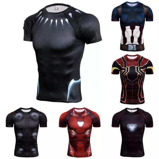 Justice League - T-shirt contrasté super-héros - Homme The Avengers Marvel