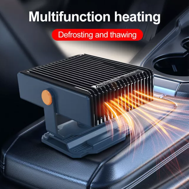 Portable Electric Car Heater 12V 150W Heating Fan Defogger Defroster Demister