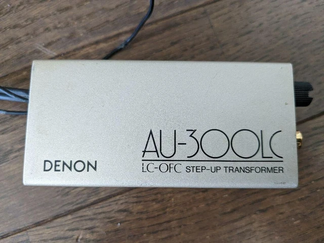 Denon AU-300LC MC Cartridge Step-Up Transformer from Japan Tested