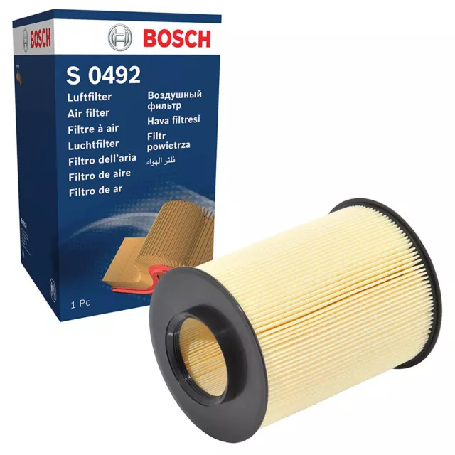 Bosch F026400492 Air Filter Fits Ford Focus C Max Kuga Transit Mazda 3 Volvo V40