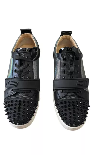 CHRISTIAN LOUBOUTIN Louis Junior Spikes 1130573 3047 WH size41 US8