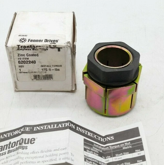 Fenner Drives 6202240 Trantorque GT 1" Keyless Bushing