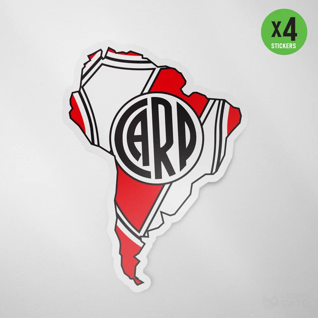 Racing Club Avellaneda Argentina 4-Pack Sticker Vinyl Decal – Calcomania Color