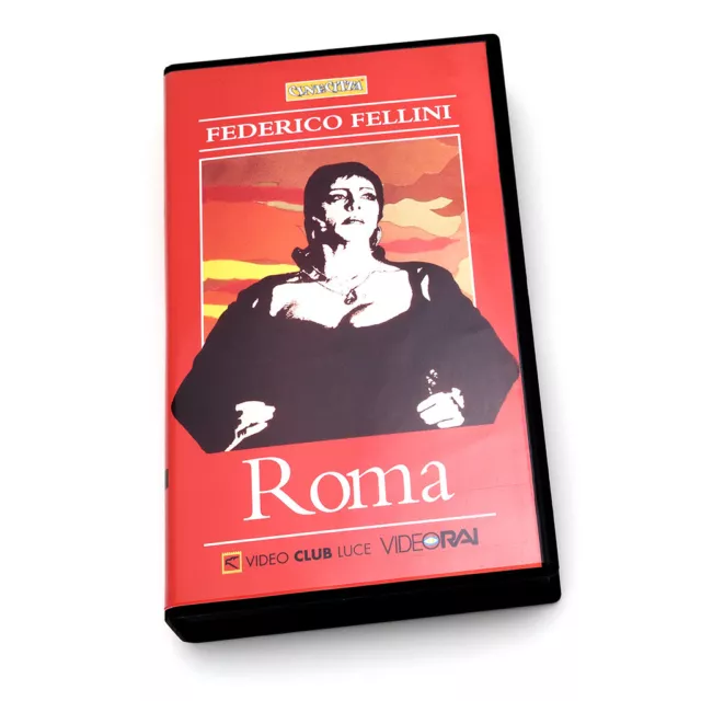 [ VHS ] ROMA · Federico Fellini [ Cinecittà VIDEORAI ]