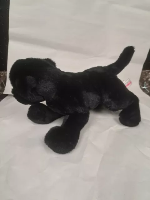 JAKE the Plush BLACK LAB Dog Stuffed Animal - by Douglas Cuddle Toys