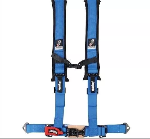 DragonFire Racing Blue 2" Buckle Harness Restraints - 521322