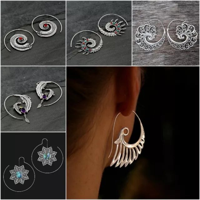 Chic 925 Silver Gold Ear Hook Earrings Women Wedding Drop Dangle Jewelry Gifts