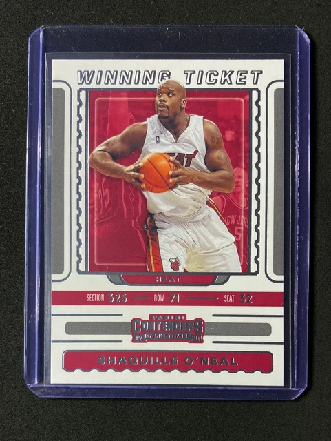 2019-20 Panini Contenders Shaquille O'Neal Winning Ticket #6