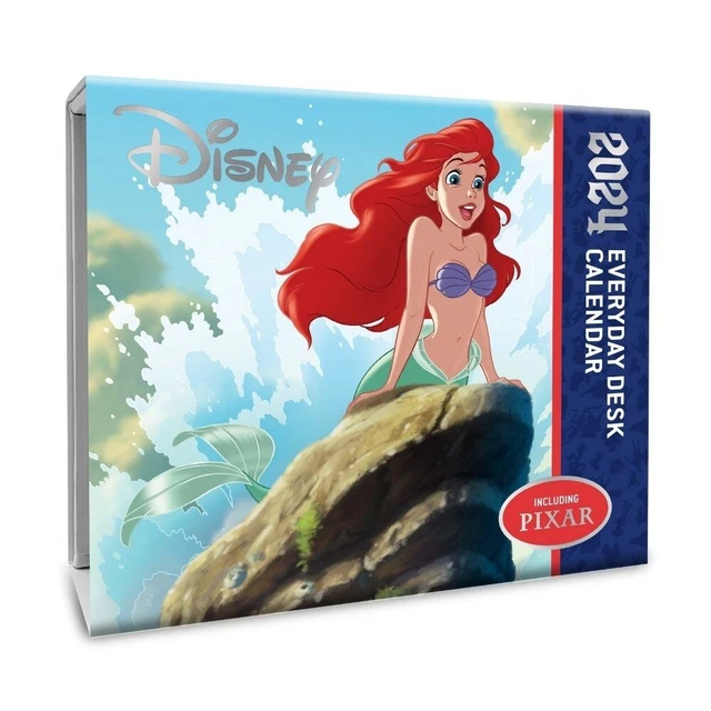 2024 DESK CALENDAR Disney Animation PageADay Block Official Product £