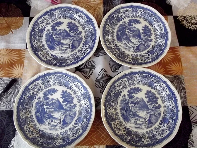 Villeroy & Boch. Burgenland- 4 Assiettes Plates - Ø 25 Cms    #22