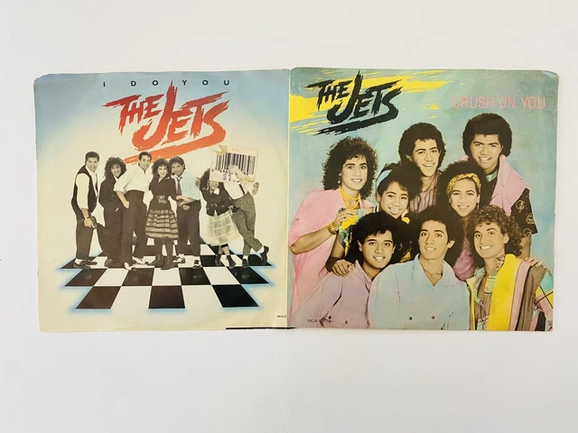 Lot Of 2 The Jets Pic Sleeve Singles 45 7" Vinyl Record I Do You 1986 Mca Vg+