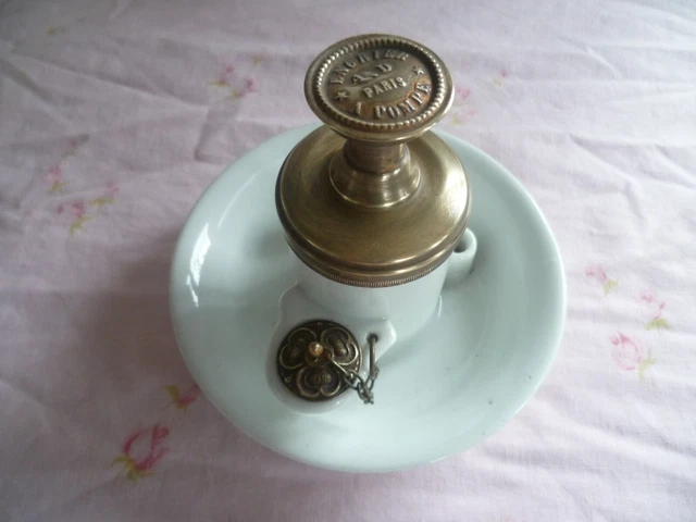 VERSEUSE THÉ CAFÉ en porcelaine de Limoges H 26cm Très bon état EUR 7,00 - FR