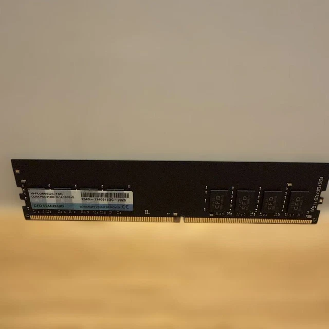 CFD STANDARD 16GB 2x8GB DDR4 2666 Desktop RAM W4U2666CS-8G £152.41