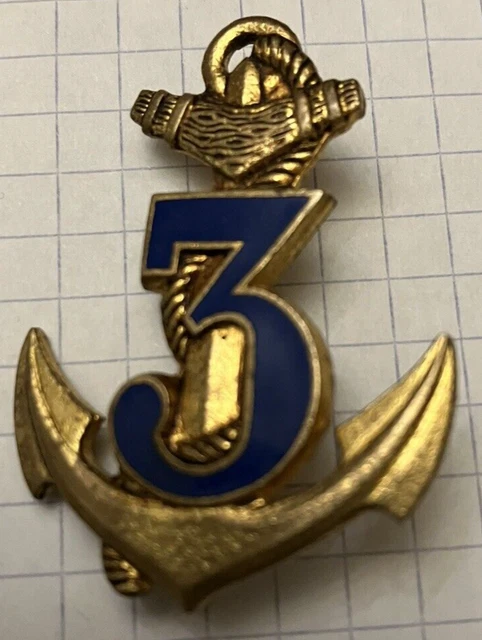 Marine - Insigne du Dragueur D 322
