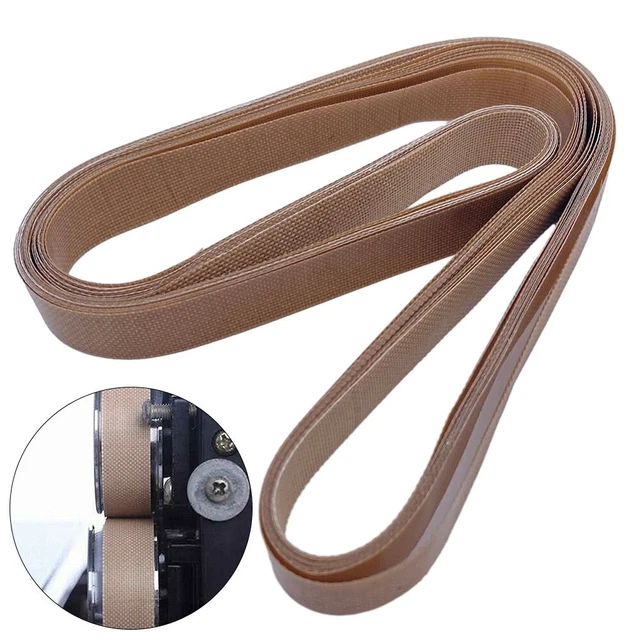 Reliable Brown PTFE Belt for Continuous Sealer Set of 10 750mm/770mm/810mm