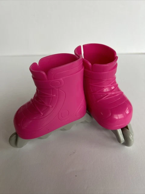 MY LIFE Funrise Fit Our Generation American Girl 18" Doll PINK ROLLERBLADE Shoes