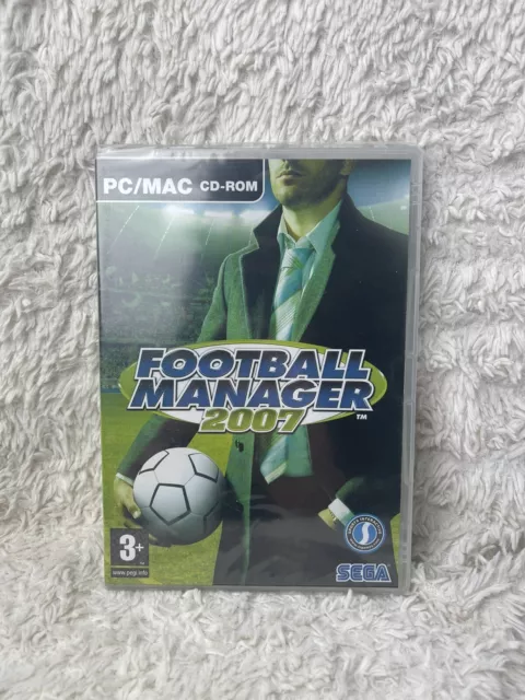 Football Manager 2007 (NEW) PC & Mac Game Brand New & Sealed