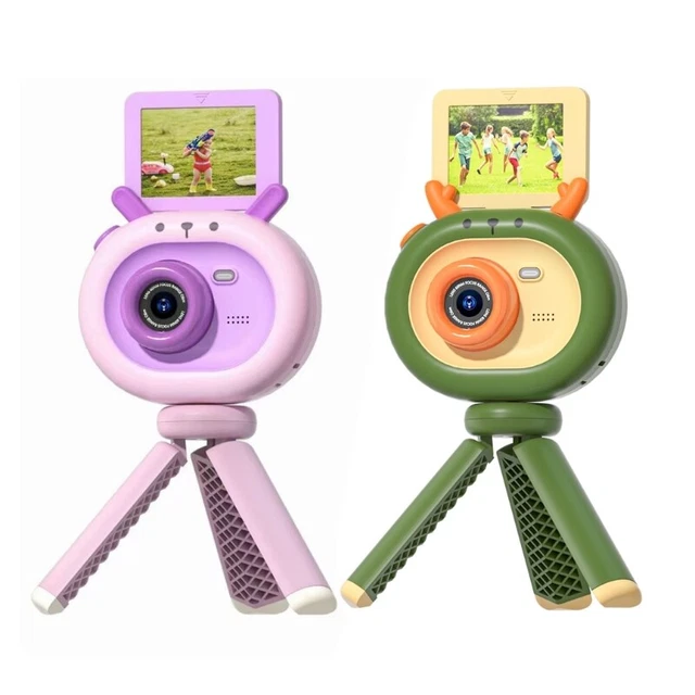 Kids Camera for Kids with Tripod 2.4 Inch IPS Screen 1080P Video Camcorder