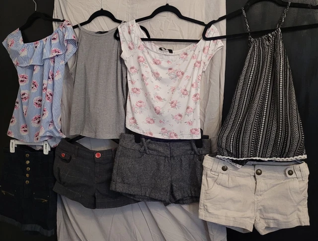 Girls Top & Shorts Bundle Size 12-13years