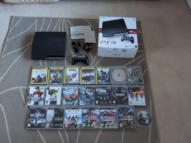 Sony PlayStation 3 Slim 120 GB Italiana – Console Usata Con Controller Originale E Custodia