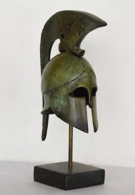 Ancient Greek Spartan Corinthian Helmet - Griffin Motif - Replica - Bronze