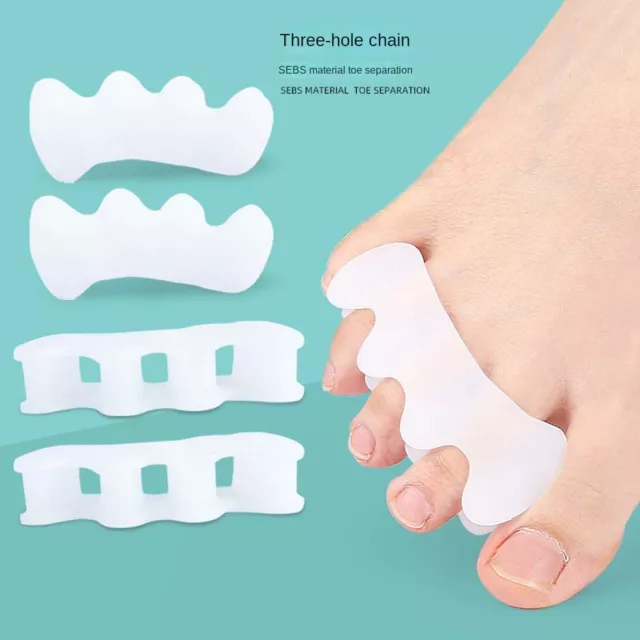 Toe Valgus Protector Toe Separators Three Pores Toe Spacers  Unisex