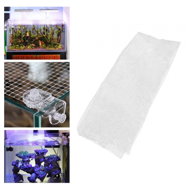 Air Screen Net Anti-jumping Fish Tank DIY Clear Aquarium Screen Accessory