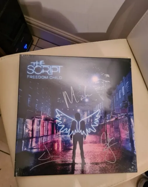 The Script - Freedom Child - Signed 12" Vinyl LP New Sealed