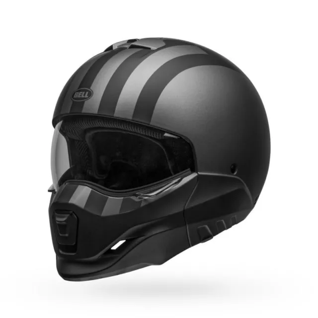 Bell Broozer Free Ride Matte Gray Black Helmet size Large