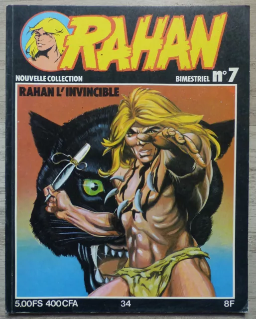 Rahan (2e Série - Vaillant)(Nouvelle Collection) N°7, Chéret/Lécureux - 1979