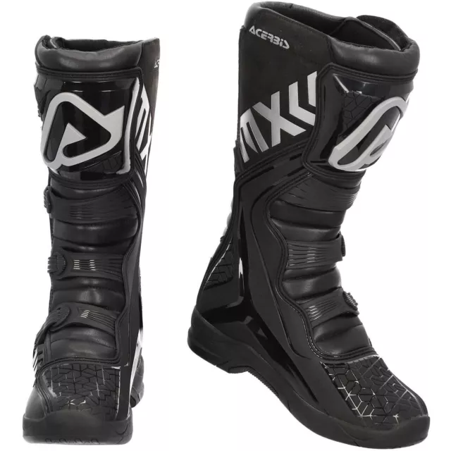 Acerbis Bottes Moto Cross X-Team Noir Taille 44