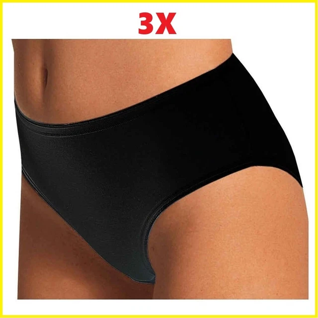 Mutande Donna Cotone Vita Alta - Set 6 Pezzi, Made In Italy, Per Taglie Forti - Foto 6