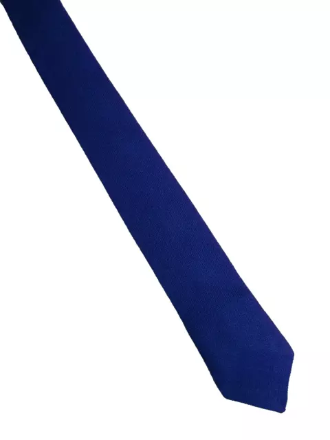 Tie Necktie Mens Slim Royal Blue Everyday Office Party Wedding