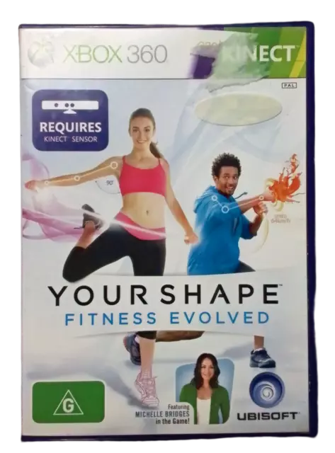 YOUR SHAPE: FITNESS Evolved - Xbox 360 Kinect Game + Manual - Free Post  $9.95 - PicClick AU