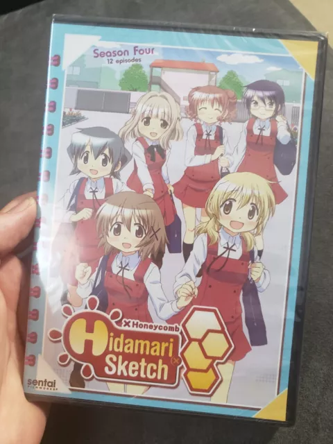 Hidamari Sketch X Honeycomb Season 4 Four DVD Brand New Anime See Pics L