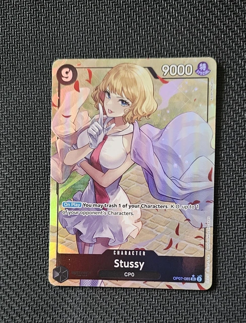 ONE PIECE CARD Game Stussy Op07-085 Sr Alt Art En EUR 10,00 - PicClick FR