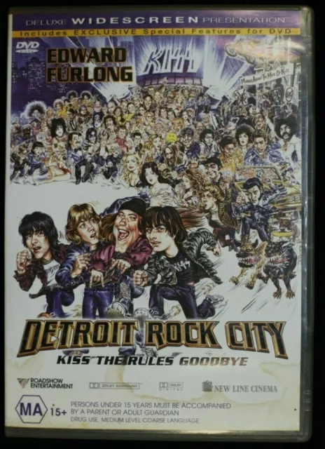 Detroit Rock City Edward Furlong - Region 4 - Preowned - Tracking (D447)