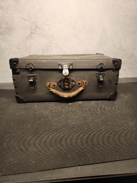 Suitcase Briefcase. Excelsior. VTG Black small