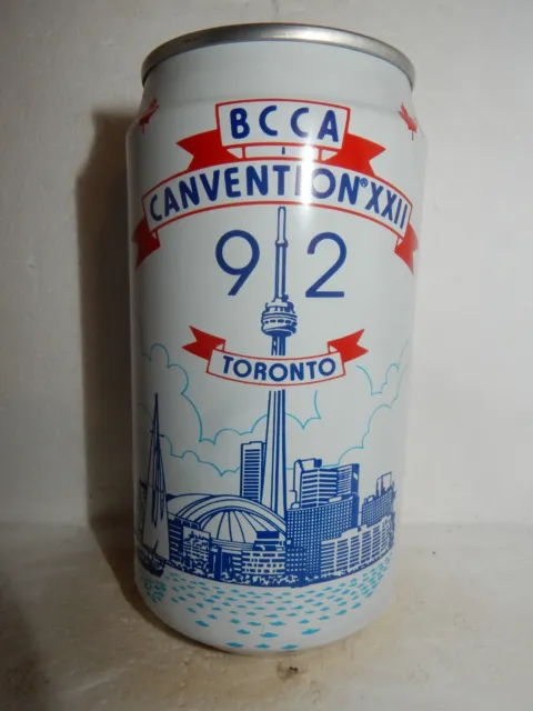 1992  BCCA CANVENTION XXII Beer Pull Tab CAN  Toronto, Canada