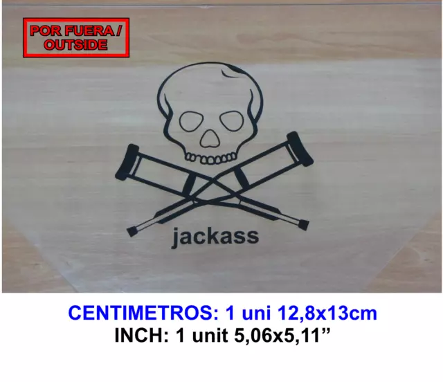 Sticker Vinilo Decal Vinyl Aufkleber Adesivi Autocollant Jackass