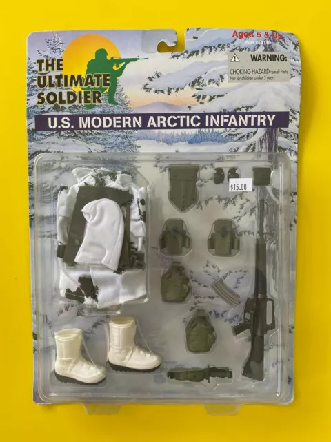 The Ultimate Soldier 1:6 Scale Uniform Set U.s. Modern Arctic Infantry Nco Mib