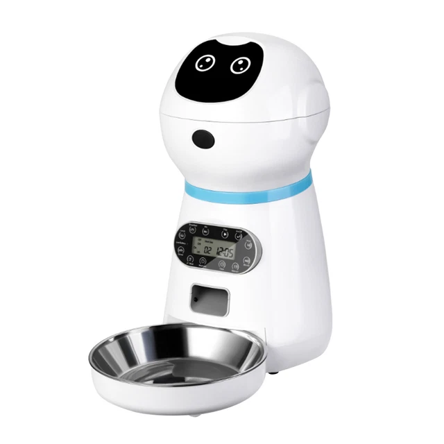 Automatischer Haustier Feeder 3.5L Auto mit Voice Record Timed Feeder für Hunde 8